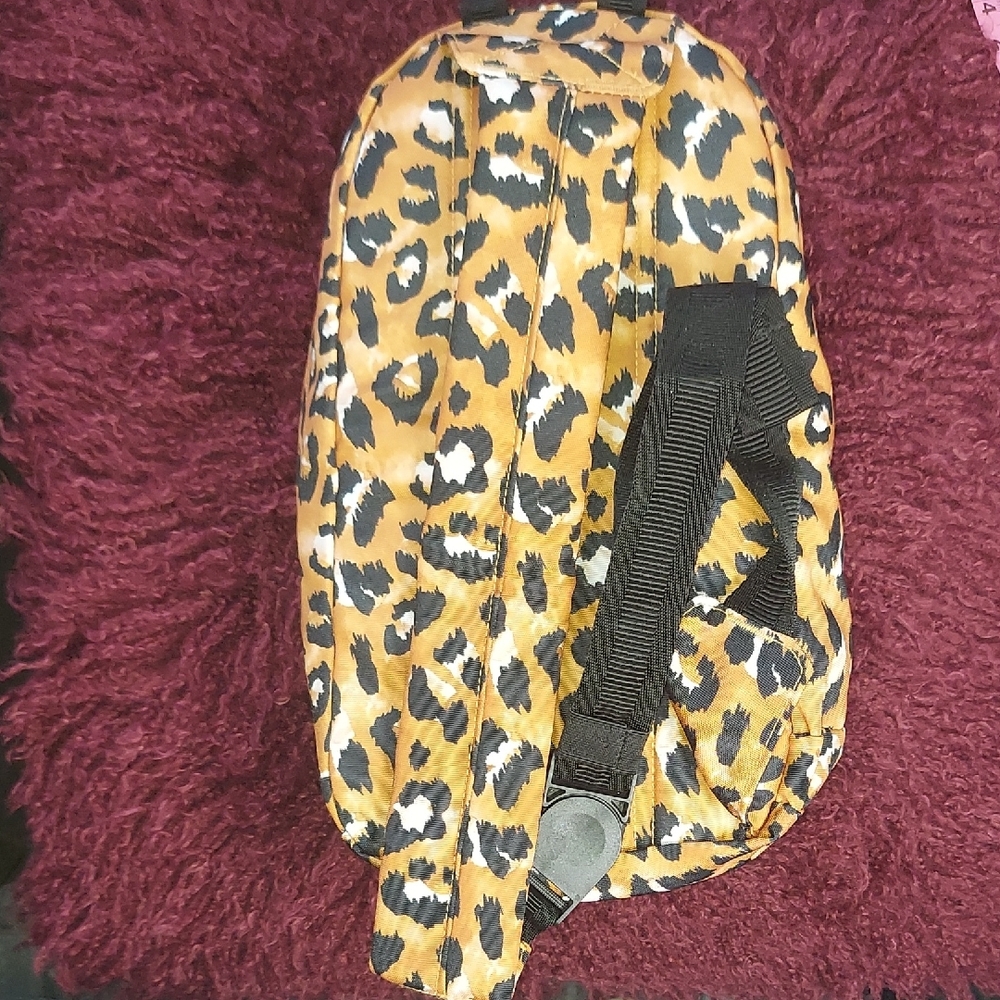 Leopard Print Backpack - Picture 8 of 15